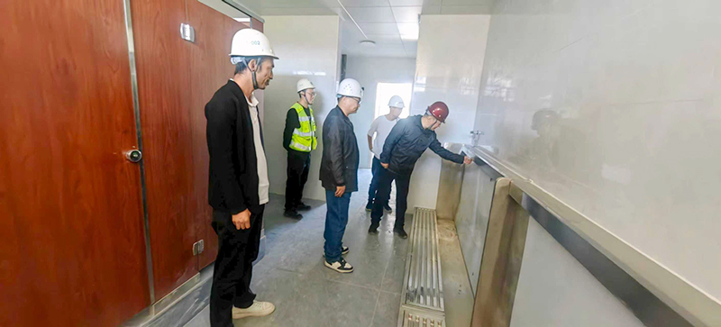 PG网页版登录入口-PG(中国) 第六十七高级中学项目部国庆、中秋安全生产检查简报